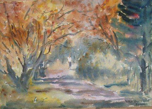First time on BoB!! Late Peter Smit...WSSA....watercoulor  ....360 x 560 mm..Unframed