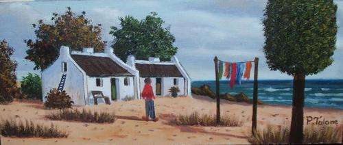 Brand new for Christmas Gifts.....P.Talane oil .....170 x 390 mm unframed