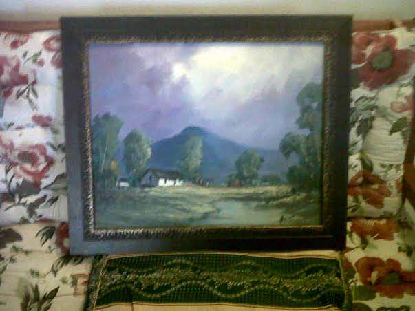 Original George Gibson oil painting 40 x 50 cm....in stunning frame