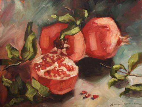 Wonderful Tanya Jansen original oil painting 30 x 40 cm....unframed