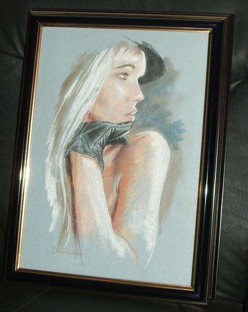 Stunning!!!...original Danie Cronje pastel skildery 32 x 45cm...pragtig geraam