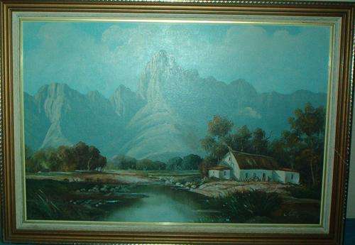 Outstanding  ORIGINAL  oil painting on board