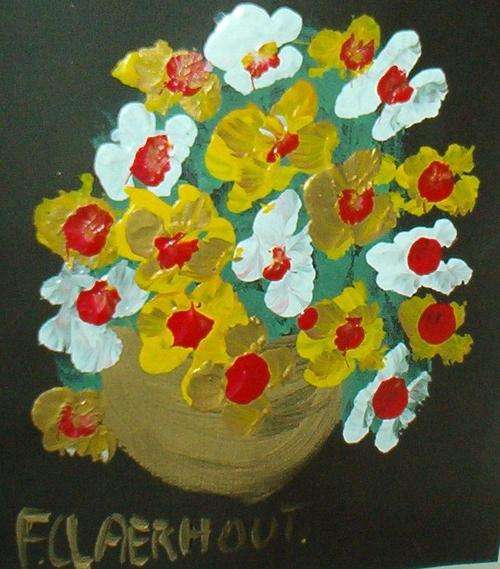 Beutifull flowers from Claerhout....Original......