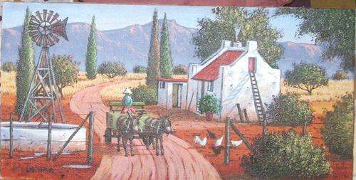 Original P.Talane Donkeys........40 x 20 cm
