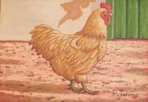 Stunning original P. Talane   oil on board.....24 x 34 cm