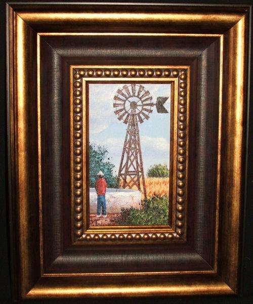 Stunning Original P.Talane .....oil on board......with frame 300 x 380 mm