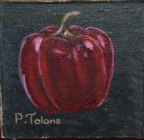 Stunning Original P.Talane.....oil on canvas on board.....120 x 120 mm...(2)