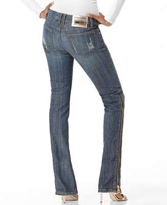 Baby Phat Jeans, Zipper Straight Leg