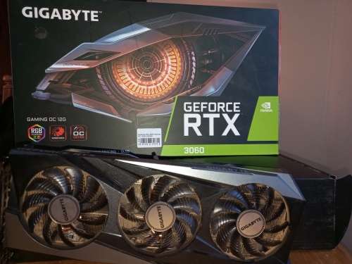Gigabyte rtx 3060 12gig ram