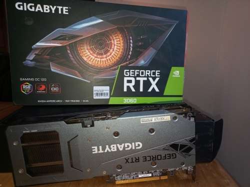 Gigabyte rtx 3060 12gig ram