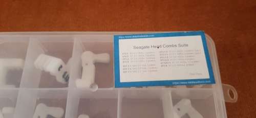 hard drive workbench  with extractor heads and magnetic extractor tool (like new)