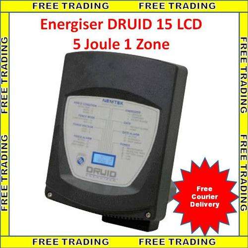 Energiser DRUID 15 LCD 5 Joule 1 Zone (Free Delivery)