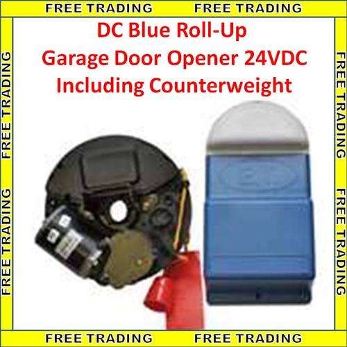 ET - DC Blue Roll-Up Garage Door Opener 24VDC (Including Counterweight)