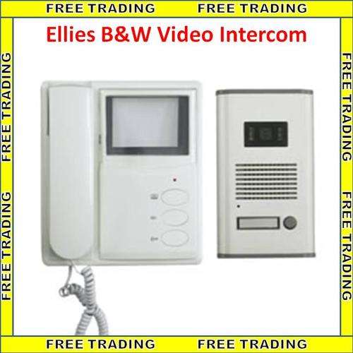 Ellies B&W Video Intercom