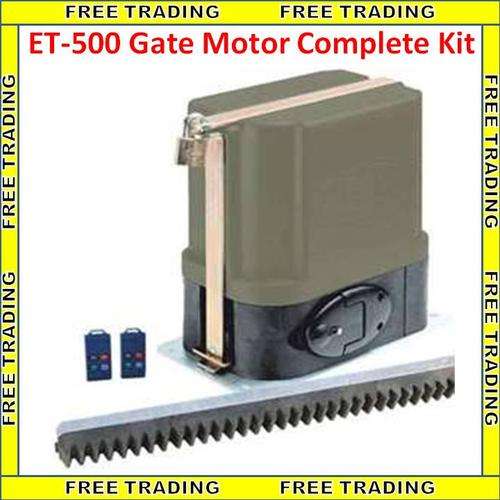 ET 500 Gate Motor Complete Kit