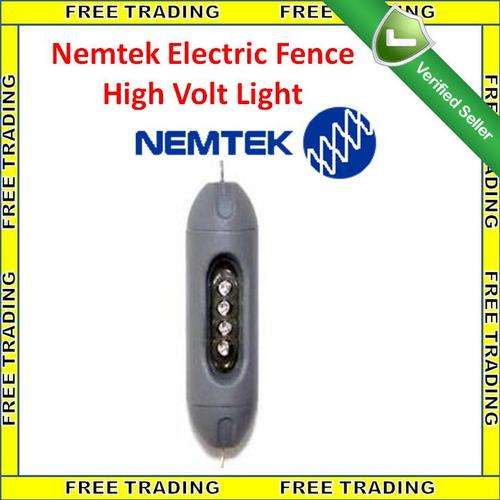 Nemtek Electric Fence High Volt Light