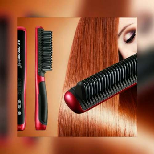 Ceramic Hair Straightening Brush