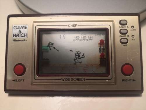Nintendo Chef Game and Watch (1981)