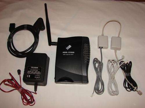 Telkom ADSL 5102G ROUTER with 4-port & Wi-Fi