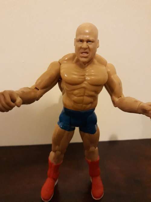 WWE Action Figurines - Undertaker, Batista and Kurt Angle 1 bid for all 3!