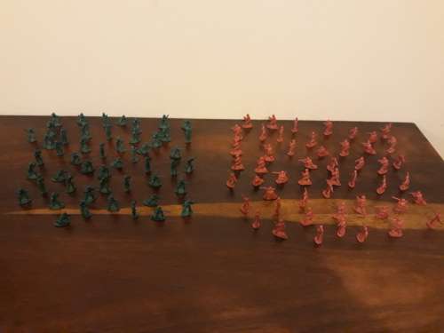 An Awesome Collection of Army Men x100 Figurines in Total