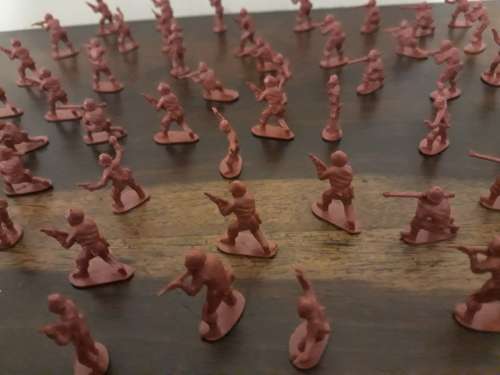 An Awesome Collection of Army Men x100 Figurines in Total