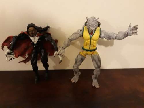 MARVEL Figurines One Bid for Both! - Morbius and Wolfman