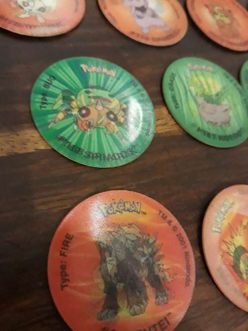 Pokemon 3D TAZZOS Lot x20 - all for One Bid!