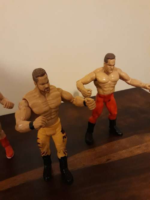 Vintage WWE Wrestling Action Figures x3 for One Bid!