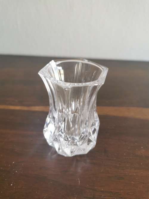 Gorgeous Pair  Cut-Glass Vases