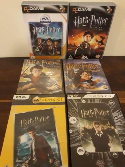 An Awesome Collection of x6 Harry Potter PC Games - All for One Bid!