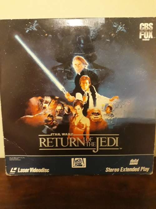 Very Rare 1983 Star Wars Lazer Disc in Mint Condition! (Return of the Jedi) PLUS a Free Gift!