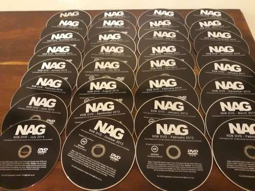 NAG Discs from 2013 - 2015 (x32 in Total)