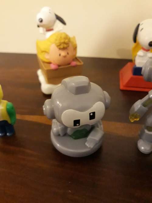 Snoopy and Robot Figurines!