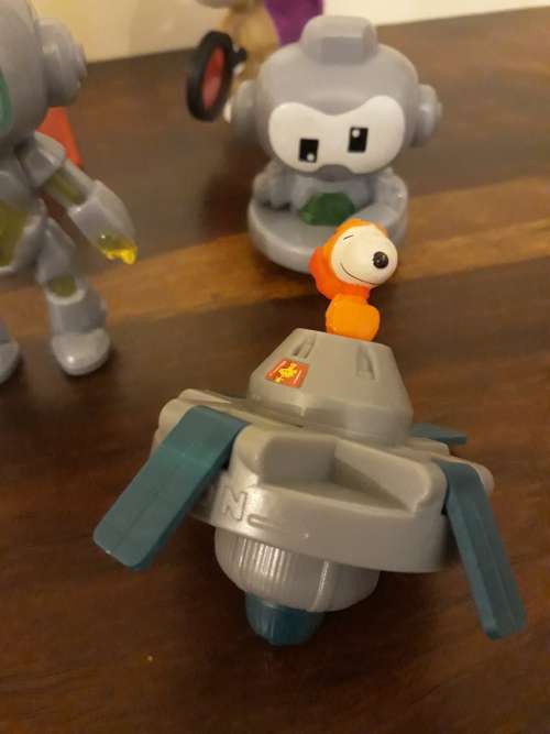Snoopy and Robot Figurines!