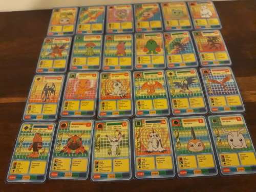 Digimon Cards x24 - Perfect Condition and Original!