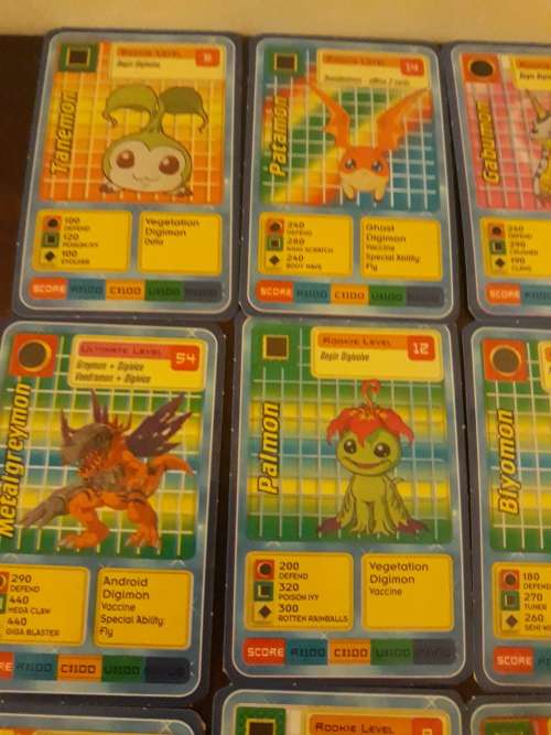 Digimon Cards x24 - Perfect Condition and Original!