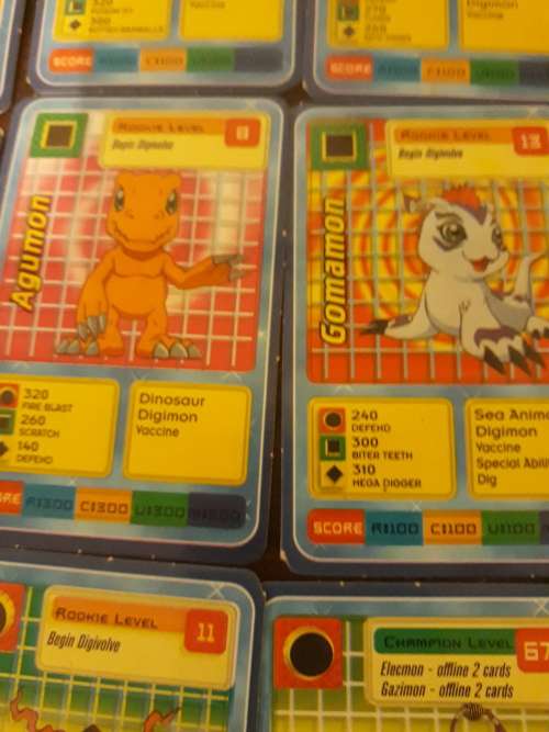 Digimon Cards x24 - Perfect Condition and Original!