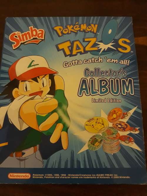 Pokemon Tazzo Albums - All Complete! No. 1-3