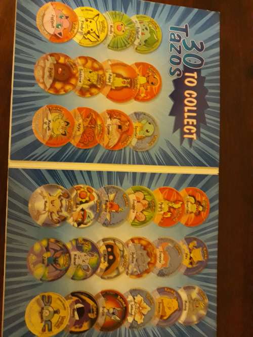 Pokemon Tazzo Albums - All Complete! No. 1-3