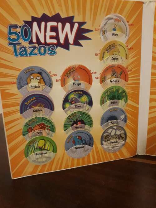 Pokemon Tazzo Albums - All Complete! No. 1-3
