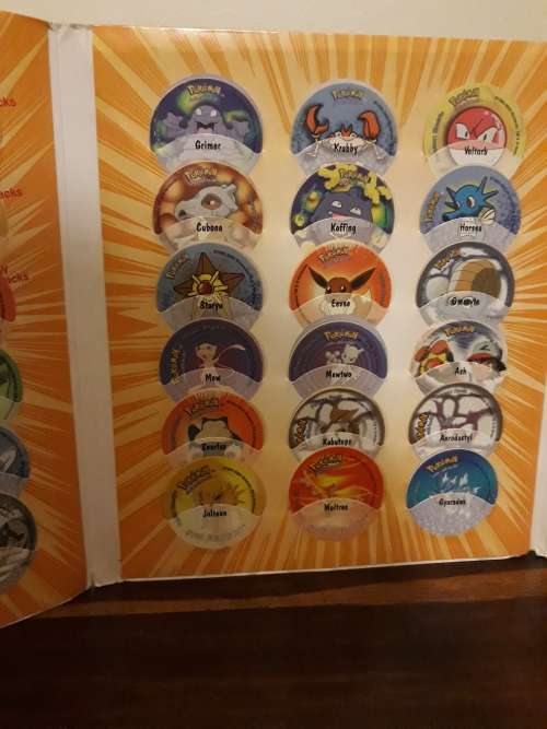 Pokemon Tazzo Albums - All Complete! No. 1-3