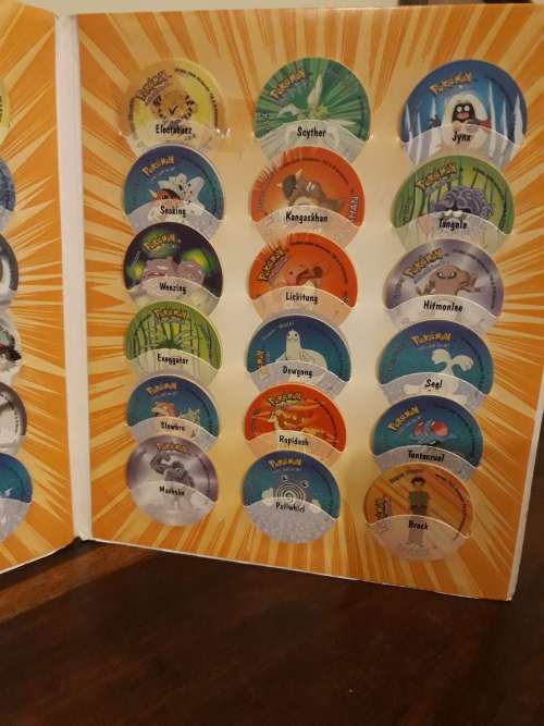 Pokemon Tazzo Albums - All Complete! No. 1-3