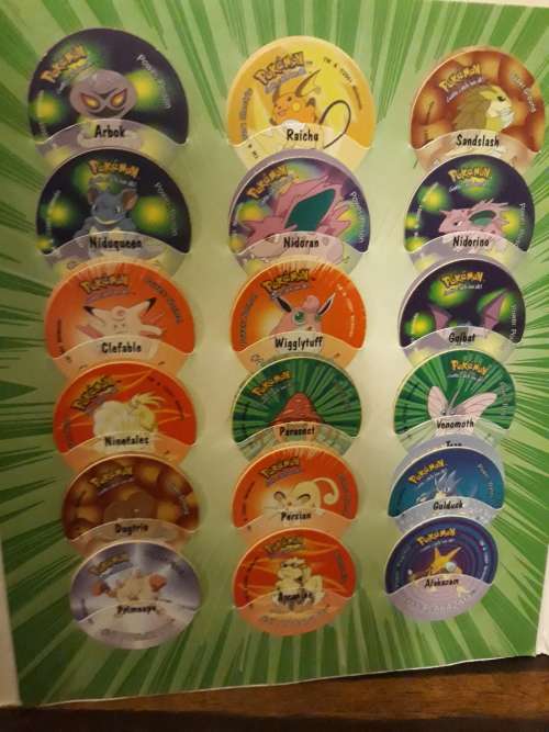 Pokemon Tazzo Albums - All Complete! No. 1-3