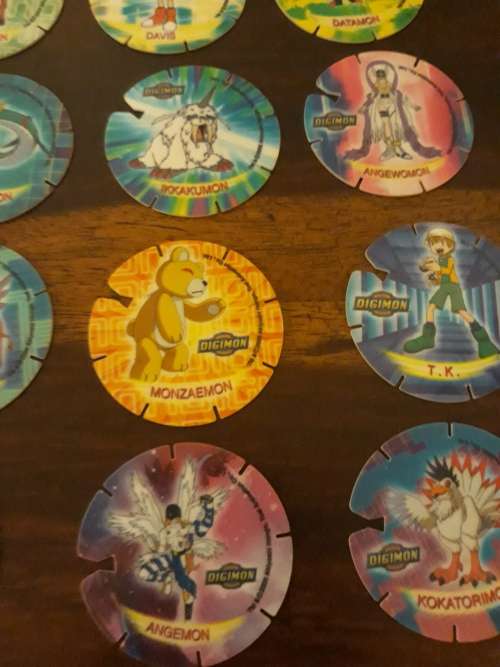 Complete Digimon Tazzo Set No. 1-40