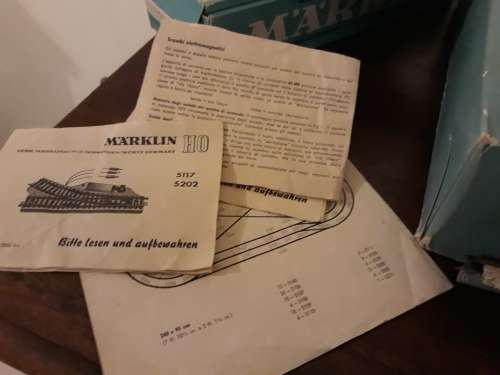 MARKLIN Vintage Train Set - Complete with Tracks!