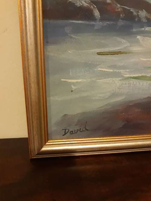 An Absolutely Stunning Original Painting of Table Mountian