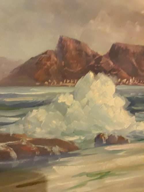 An Absolutely Stunning Original Painting of Table Mountian
