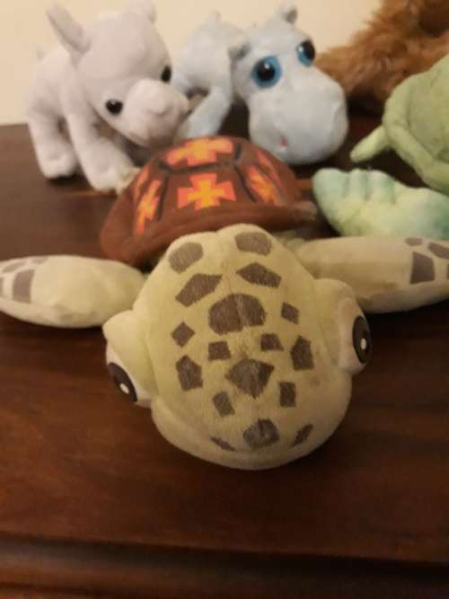 An Adorable Lot of Animal Soft Toys