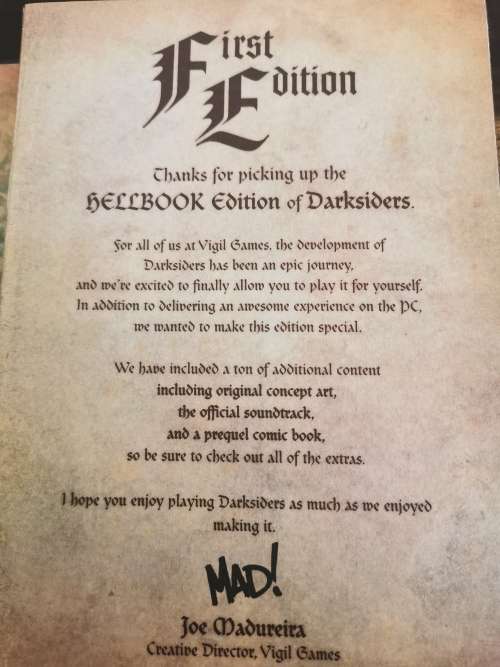 Darksiders - Hellbook Edition